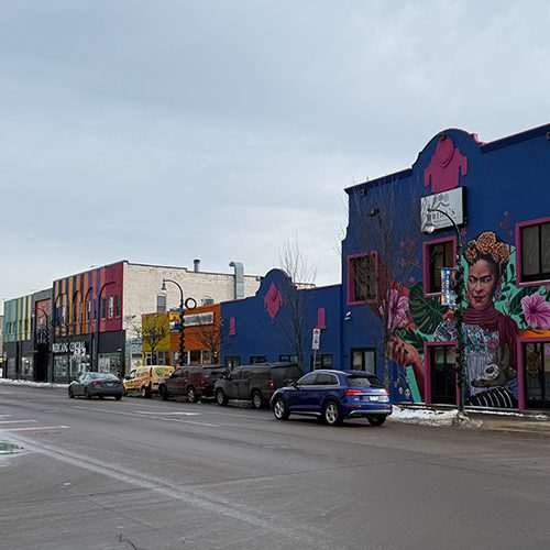 Lake Street businesses in Minneapolis